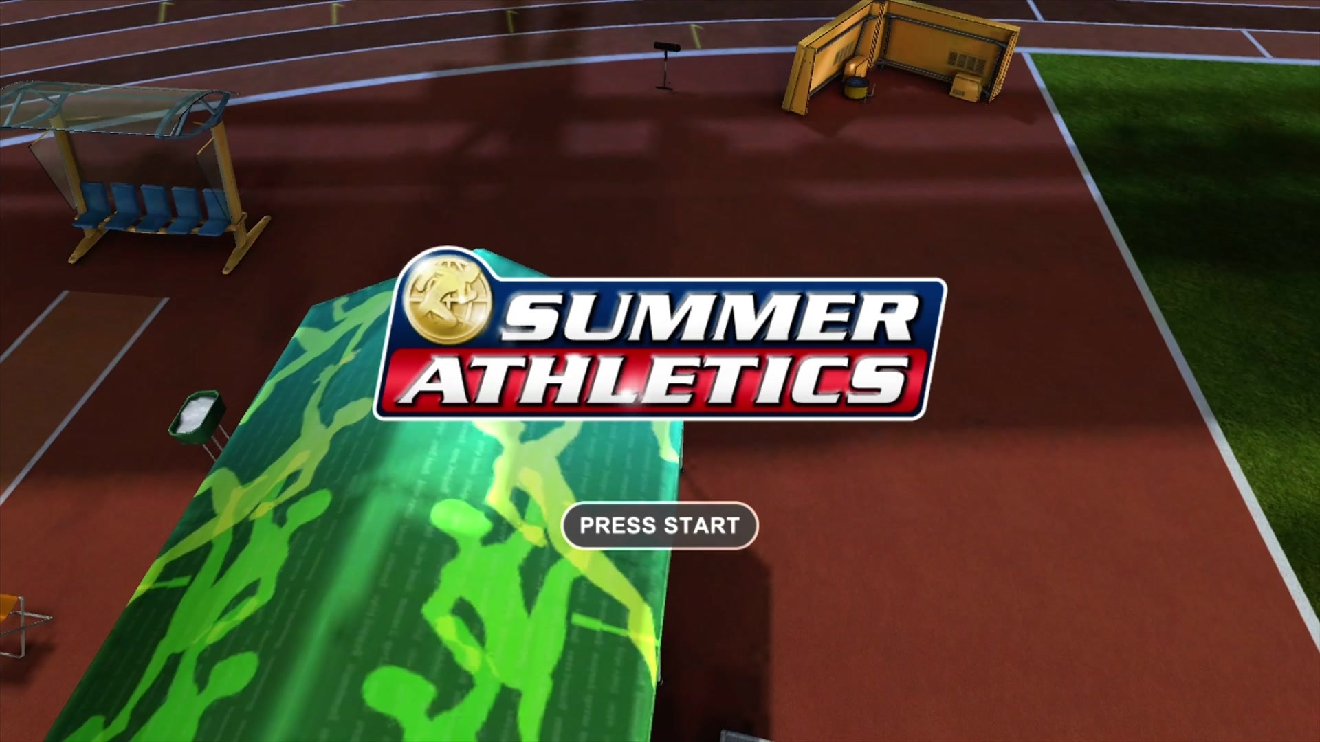 Summer Athletics: The Ultimate Challenge title screen for Xbox 360